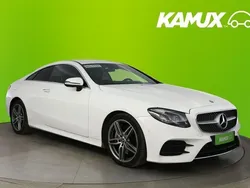 Valkoinen Käytetty 2018 Mercedes E350 AMG line Coupe - kaksiovinen | 44 990 €