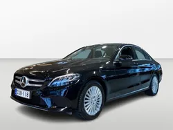 Musta Käytetty 2020 Mercedes C300e Business Sedan | 29 890 € (Hyvä tarjous)