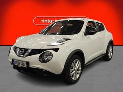 Valkoinen Käytetty 2014 Nissan Juke Acenta Katumaasturi | 5 890 € (Hieman kallis)