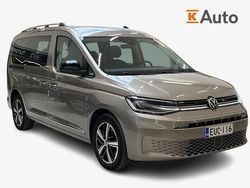 Käytetty 2022 VW Caddy Maxi Style Tila-auto | 34 800 € (Kallis)