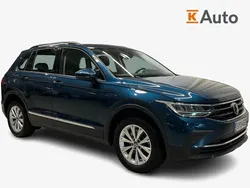 Sininen Käytetty 2021 VW Tiguan Katumaasturi | 26 770 € (Perustarjous)