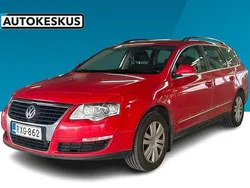 Punainen Käytetty 2010 VW Passat Comfortline Farmari | 3 900 € (Hyvä tarjous)