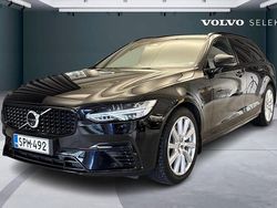 Musta Käytetty 2022 Volvo V90 R-Design Farmari | 49 500 € (Kallis)