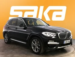 Musta Käytetty 2018 BMW X3 xLine Katumaasturi | 26 400 € (Hieman kallis)