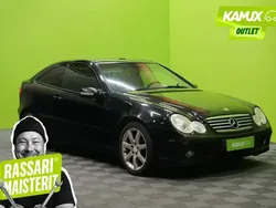 Musta Käytetty 2003 Mercedes C180 Coupe - kaksiovinen | 1 200 €