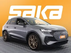 Harmaa Käytetty 2022 Audi Q4 e-tron S-Line Katumaasturi | 38 400 € (Perustarjous)