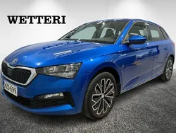Sininen Käytetty 2021 Skoda Scala Dynamic Viistoperä | 18 900 € (Perustarjous)