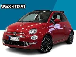 Punainen Käytetty 2018 Fiat 500C Lounge Avoauto | 13 890 €