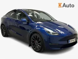 Käytetty 2023 Tesla Model Y Performance Katumaasturi | 41 800 € (Hieman kallis)