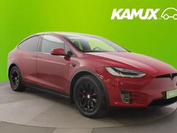 Punainen Käytetty 2018 Tesla Model X Performance Katumaasturi | 42 660 €