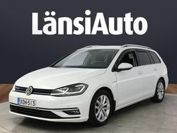 Valkoinen Käytetty 2018 VW Golf VII Highline Farmari | 18 490 € (Perustarjous)
