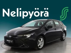 Musta metallinhohto Käytetty 2024 Toyota Corolla Active Farmari | 29 500 € (Perustarjous)