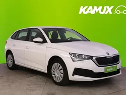 Valkoinen Käytetty 2021 Skoda Scala Active Viistoperä | 13 380 € (Perustarjous)