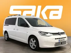 Valkoinen Käytetty 2022 VW Caddy Maxi Life Business Tila-auto | 24 900 €