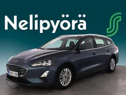 Sininen Käytetty 2020 Ford Focus Titanium Farmari | 9 900 € (Perustarjous)