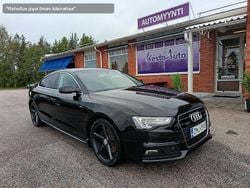 Musta Käytetty 2015 Audi A5 Sportback S-Line Viistoperä | 11 420 € (Perustarjous)