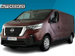 Punainen Uusi 2025 Nissan Primastar N-Connecta Tila-auto | 43 900 € (Hyvä tarjous)
