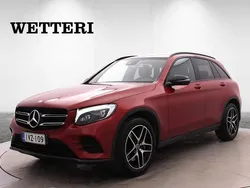Punainen Käytetty 2017 Mercedes GLC220 Business Katumaasturi | 30 890 € (Perustarjous)