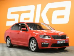 Punainen Käytetty 2015 Skoda Octavia RS Viistoperä | 11 780 € (Supertarjous)