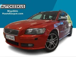 Punainen Käytetty 2006 Volvo V50 Summum Farmari | 3 900 € (Supertarjous)