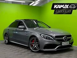 Hopea / harmaa Käytetty 2015 Mercedes C63 AMG AMG Sedan | 56 890 €