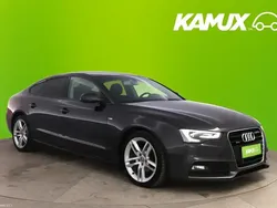 Hopea / harmaa Käytetty 2015 Audi A5 Sportback S-Line Sedan | 13 200 € (Perustarjous)