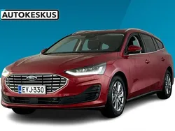 Punainen Käytetty 2025 Ford Focus Titanium Farmari | 33 900 € (Supertarjous)