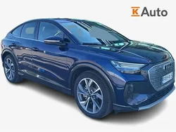 Sininen Käytetty 2025 Audi Q4 Sportback e-tron Advanced Plus Katumaasturi | 63 900 €