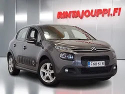 Harmaa Käytetty 2018 Citroën C3 PureTech Viistoperä | 7 880 € (Perustarjous)