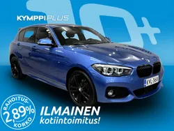 Sininen Käytetty 2018 BMW 118 M Sport Viistoperä | 18 470 € (Perustarjous)