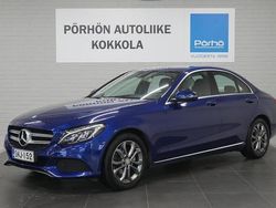 Sininen Käytetty 2016 Mercedes C200 Business Sedan | 19 900 € (Hieman kallis)