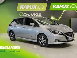 Hopea / harmaa Käytetty 2020 Nissan Leaf Acenta Viistoperä | 12 800 € (Hyvä tarjous)