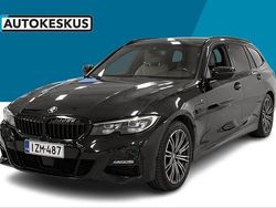 Musta Käytetty 2022 BMW 330e M Sport Farmari | 34 890 € (Hieman kallis)