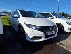 Valkoinen Käytetty 2014 Honda Civic Sport Farmari | 7 990 € (Hyvä tarjous)