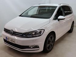 Valkoinen Käytetty 2016 VW Touran Highline Tila-auto | 12 900 € (Supertarjous)