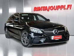 Musta Käytetty 2020 Mercedes C220 AMG Farmari | 31 800 € (Kallis)