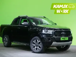 Musta Käytetty 2021 Ford Ranger Wildtrack Nouto | 33 900 € (Hyvä tarjous)