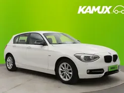 Valkoinen Käytetty 2013 BMW 118 Sport Line Viistoperä | 9 900 € (Hyvä tarjous)