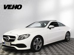 Valkoinen Käytetty 2018 Mercedes E220 Coupe - kaksiovinen | 28 900 € (Hyvä tarjous)