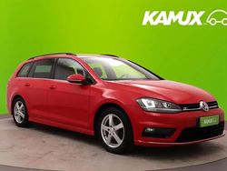 Punainen Käytetty 2016 VW Golf VII R-line Farmari | 9 620 € (Perustarjous)