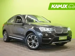 Hopea / harmaa Käytetty 2017 BMW X4 xLine Katumaasturi | 20 450 € (Perustarjous)