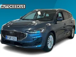 Sininen Käytetty 2023 Ford Focus Titanium Farmari | 22 890 € (Perustarjous)
