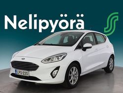 Valkoinen Käytetty 2021 Ford Fiesta Titanium Viistoperä | 12 900 € (Hieman kallis)
