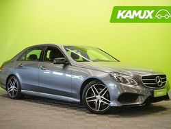 Hopea / harmaa Käytetty 2016 Mercedes E220 Business Sedan | 21 880 € (Hyvä tarjous)