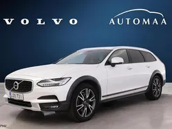 Valkoinen Käytetty 2018 Volvo V90 CC Business Edition Farmari | 39 800 € (Kallis)