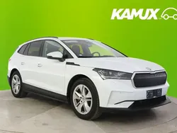 Valkoinen Käytetty 2021 Skoda Enyaq iV Suite Katumaasturi | 28 390 € (Perustarjous)