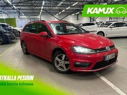Punainen Käytetty 2016 VW Golf VII R-line Farmari | 9 640 € (Perustarjous)