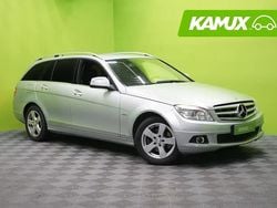 Hopea / harmaa Käytetty 2008 Mercedes C200 Elegance Farmari | 5 900 € (Hyvä tarjous)