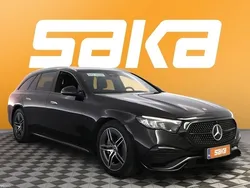 Musta Käytetty 2024 Mercedes E300 AMG Farmari | 62 900 € (Supertarjous)