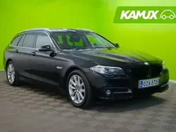 Musta Käytetty 2015 BMW 520 Luxury Line Farmari | 21 690 € (Hieman kallis)